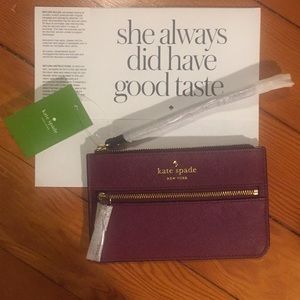 NEW WITH TAGS Kate Spade Mikas Wristlet